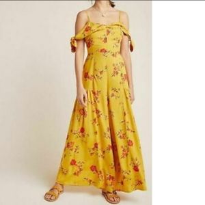 Anthropologie Jumpsuit, Floral Festival